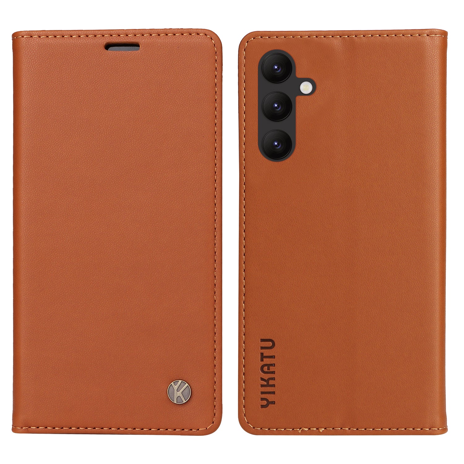 YIKATU YK-001 For Samsung Galaxy A24 4G PU Leather Flip Cover Wallet Phone Case with Stand YIKATU YK-001 For Samsung Galaxy A24 4G PU Leather Flip Cover Wallet Phone Case with Stand